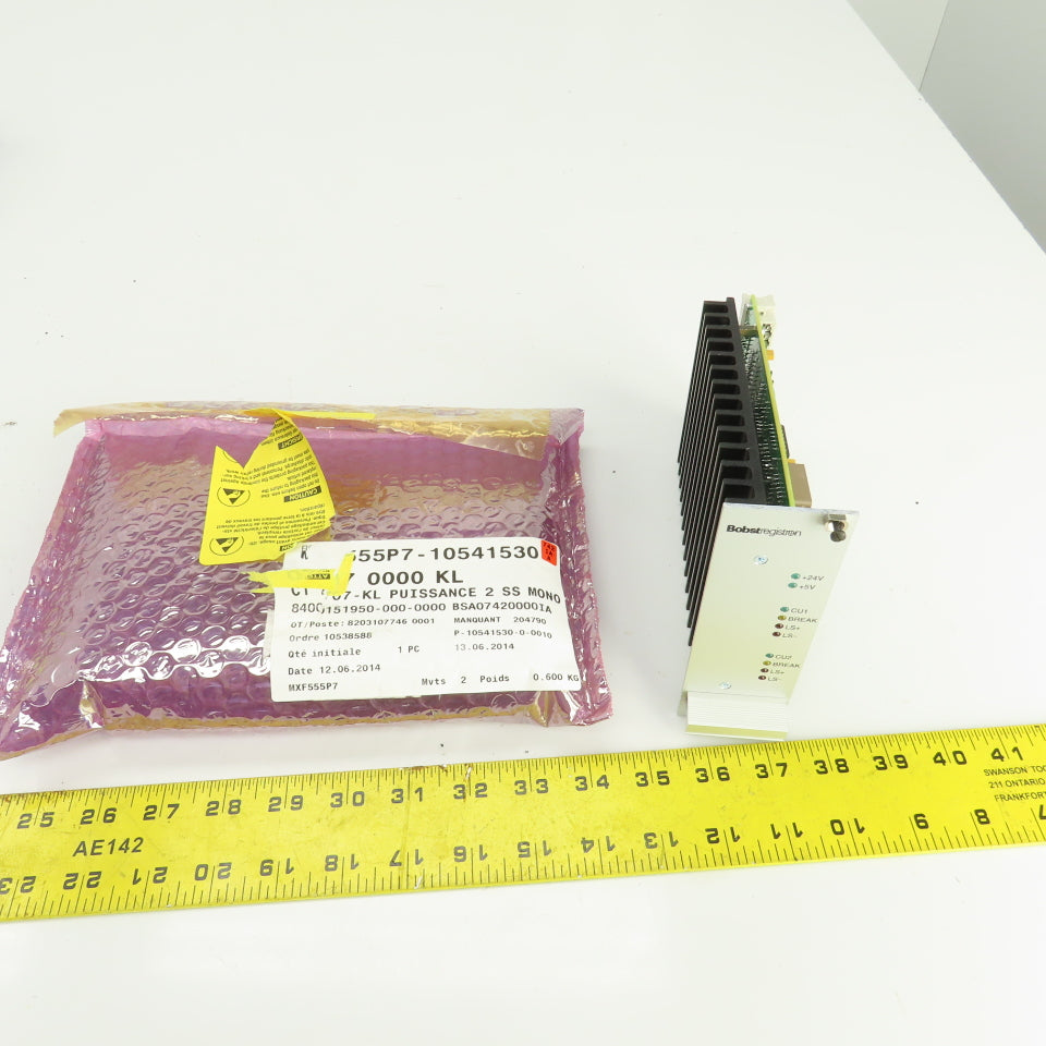 Bobst Registron 742-IS-A Programmed Circuit Board CT 707-KL Cote Composants