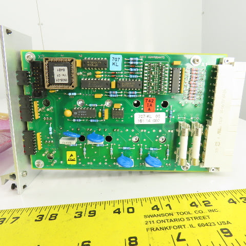 Bobst Registron 742-IS-A Programmed Circuit Board CT 707-KL Cote Composants