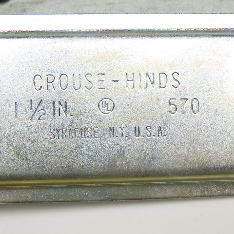 Crouse Hinds 570 1-1/2" Conduit Body Wedge Nut Cover Lot Of 9
