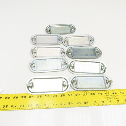 Crouse Hinds 570 1-1/2" Conduit Body Wedge Nut Cover Lot Of 9
