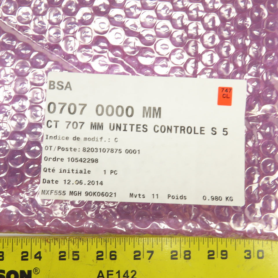 Bobst 0704169901 747-CL Circuit Board 707-MM E