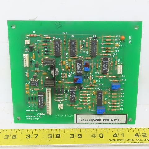 Hurletron 992618 C384 Circuit Board PCB