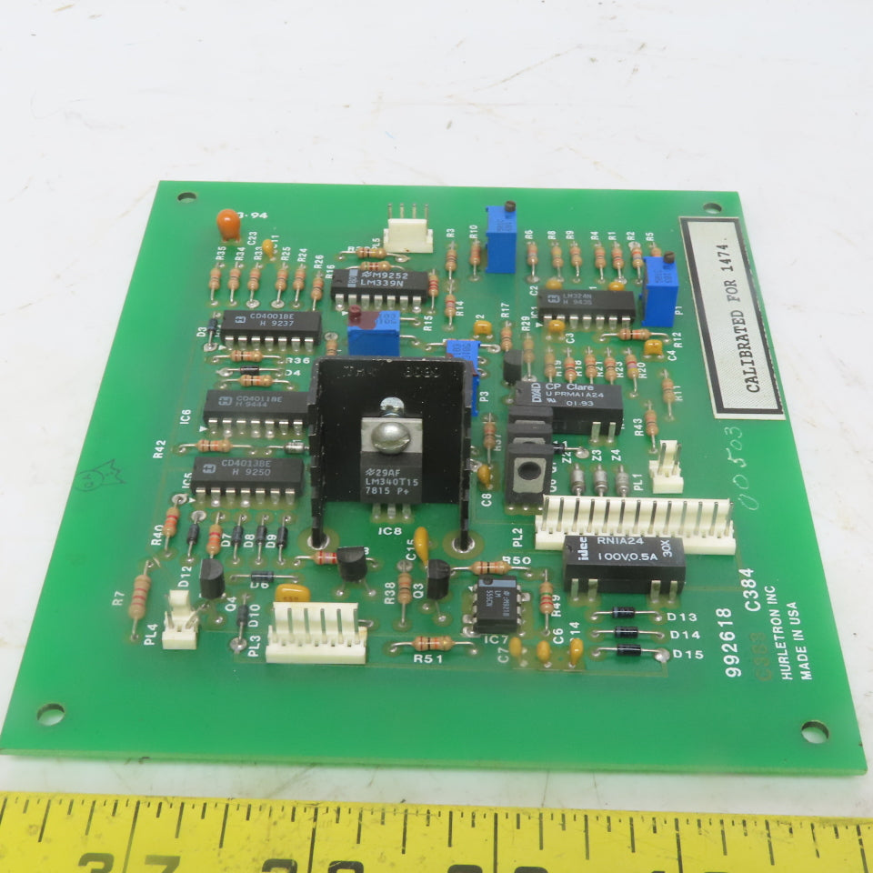 Hurletron 992618 C384 Circuit Board PCB