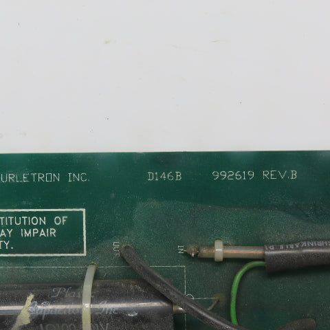 Hurletron 992619 Rev. B D146B Circuit Board PCB