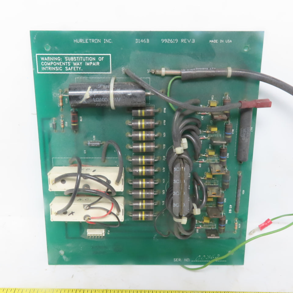 Hurletron 992619 Rev. B D146B Circuit Board PCB