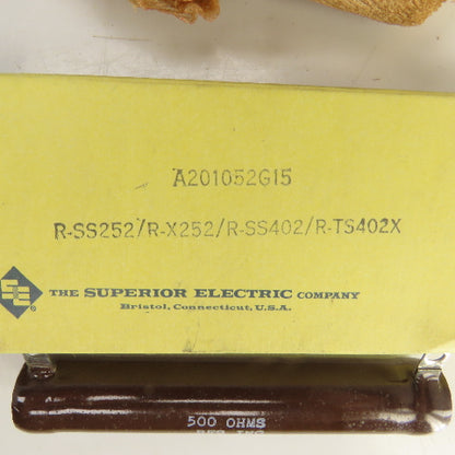 The Superior Electric Co. R-SS252 / R-X252 / R-SS402 500 OHMS Resistor 4-1/2" L