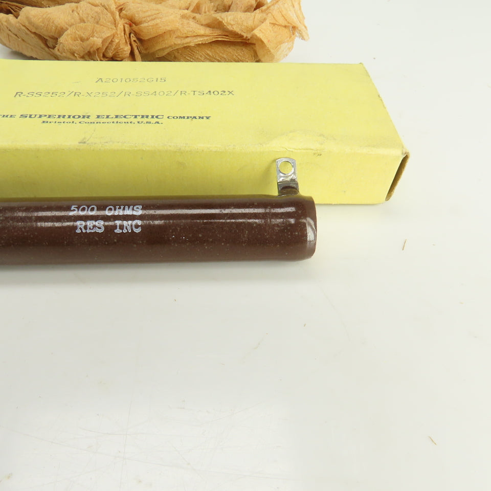 The Superior Electric Co. R-SS252 / R-X252 / R-SS402 500 OHMS Resistor 4-1/2" L