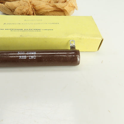 The Superior Electric Co. R-SS252 / R-X252 / R-SS402 500 OHMS Resistor 4-1/2" L