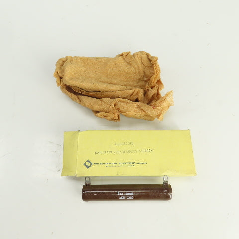 The Superior Electric Co. R-SS252 / R-X252 / R-SS402 500 OHMS Resistor 4-1/2" L