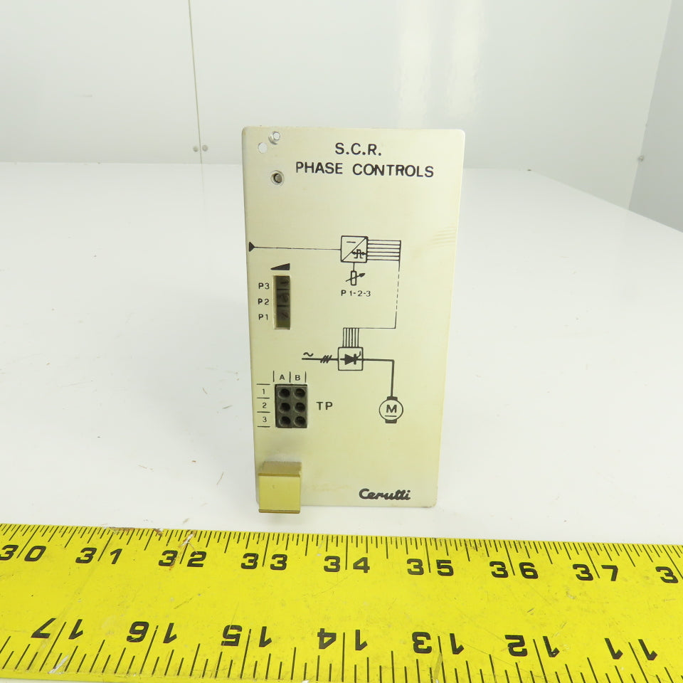 Cerutti RE 1022 S.C.R Phase Control