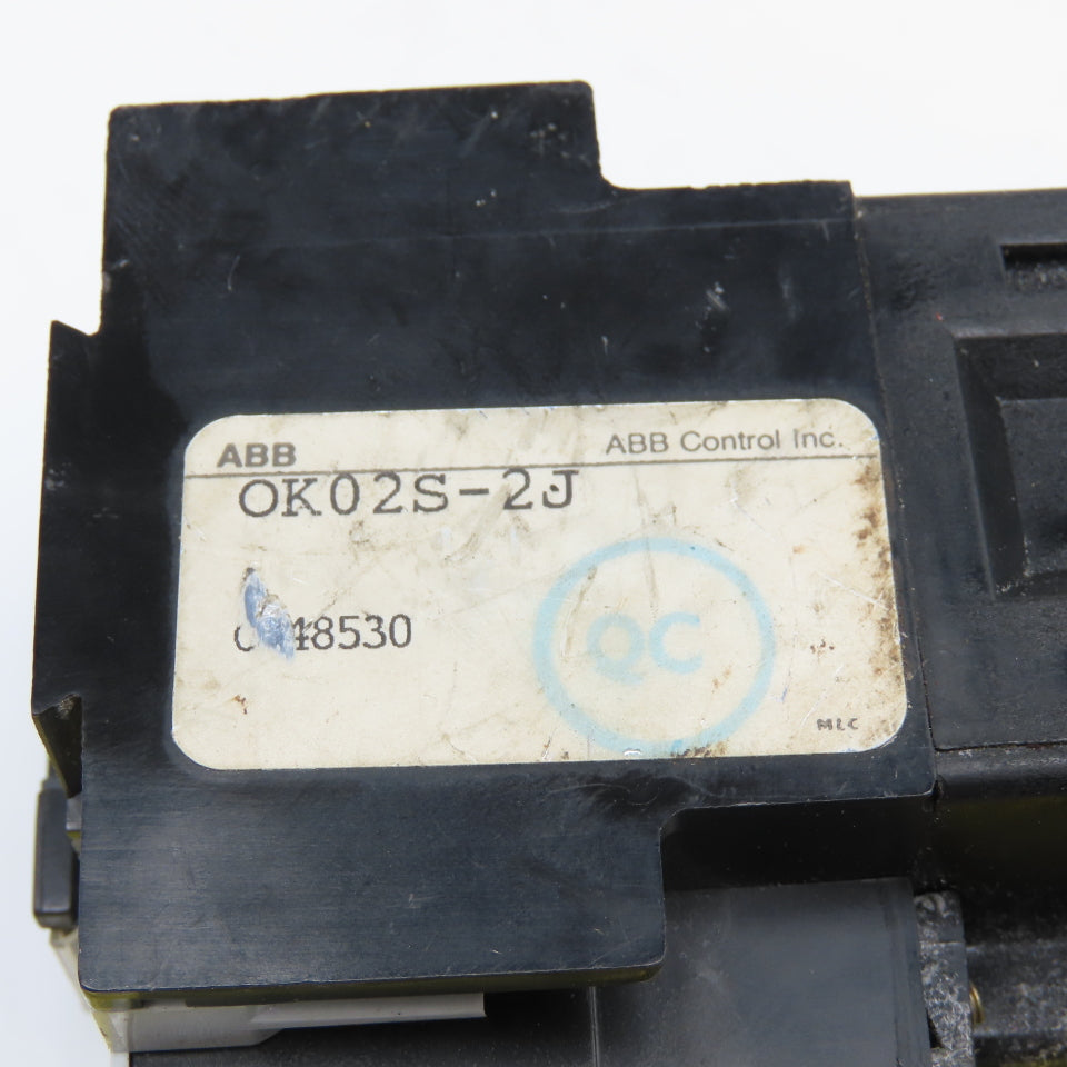 Stromberg OK02S-2J 600V 25Hp MAX Contactor 480V Coil 50/60Hz