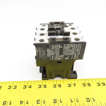 Stromberg OK02S-2J 600V 25Hp MAX Contactor 480V Coil 50/60Hz
