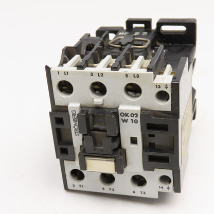 Stromberg OK02S-2J 600V 25Hp MAX Contactor 480V Coil 50/60Hz