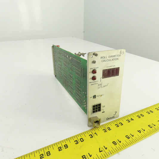 Cerutti RE 52073/1 Roll Diameter Calculation