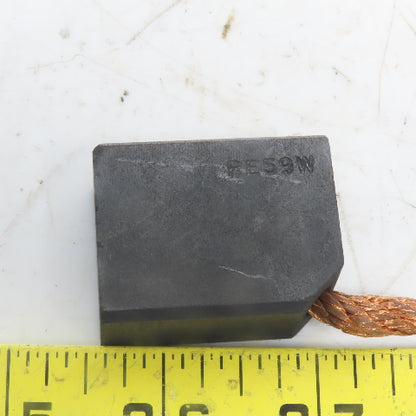RE59W Carbon Brush 1.25" Wide x 1.575" Tall x 0.625 Thick