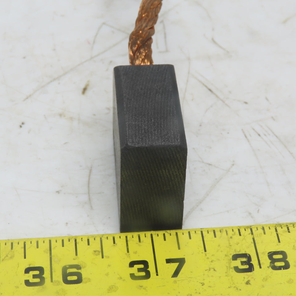 RE59W Carbon Brush 1.25" Wide x 1.575" Tall x 0.625 Thick