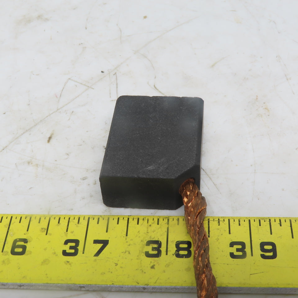 RE59W Carbon Brush 1.25" Wide x 1.575" Tall x 0.625 Thick