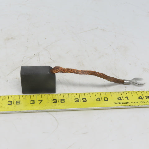 RE59W Carbon Brush 1.25" Wide x 1.575" Tall x 0.625 Thick