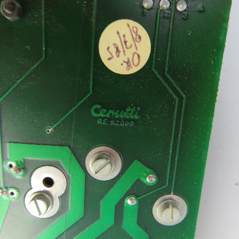 Cerutti RE 52000 Power Supply