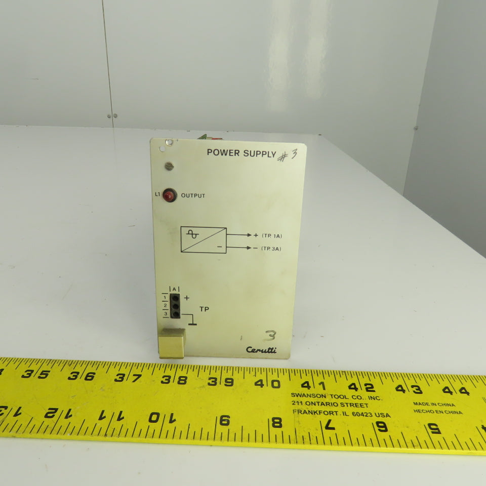 Cerutti RE 52095 Power Supply