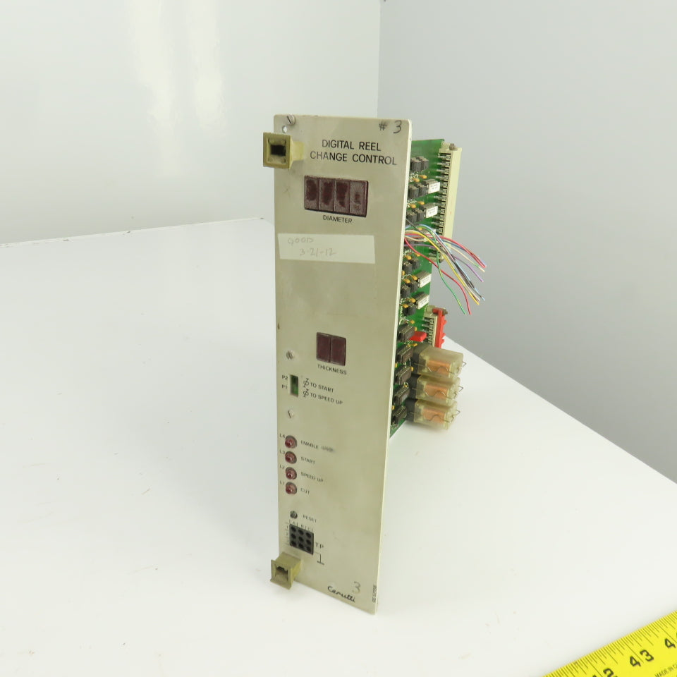 Cerutti RE 52158 Digital Reel Change Control
