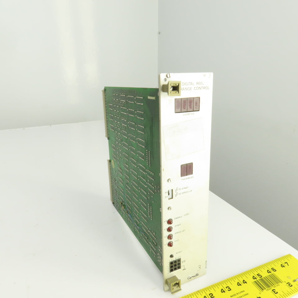 Cerutti RE 52158 Digital Reel Change Control