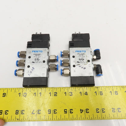 Festo CPE14-M1BH-5L-1/8 2 Position Pneumatic Solenoid Valve 1/8" NPT 24VDC Lot/2