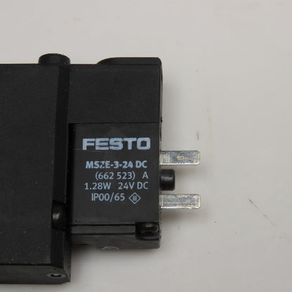 Festo CPE14-M1BH-5L-1/8 2 Position Pneumatic Solenoid Valve 1/8" NPT 24VDC Lot/2