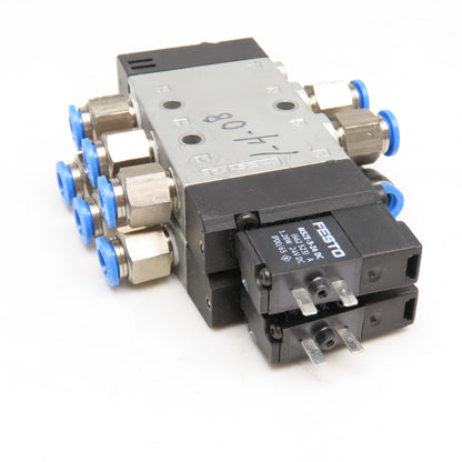 Festo CPE14-M1BH-5L-1/8 2 Position Pneumatic Solenoid Valve 1/8" NPT 24VDC Lot/2