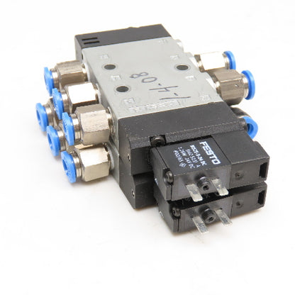 Festo CPE14-M1BH-5L-1/8 2 Position Pneumatic Solenoid Valve 1/8" NPT 24VDC Lot/2