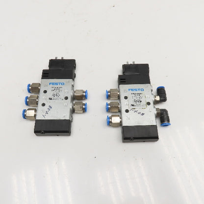 Festo CPE14-M1BH-5L-1/8 2 Position Pneumatic Solenoid Valve 1/8" NPT 24VDC Lot/2