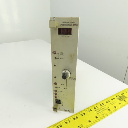 Cerutti RE 52155 Inputs & Speed Simulator