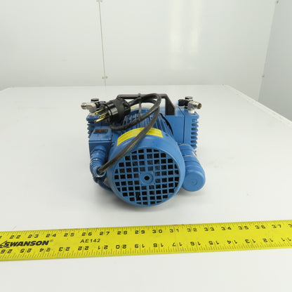 Vaccubrand MZ 2/1.9 Diaphragm Vacuum Pump 115V 1PH 0.18kW Tested