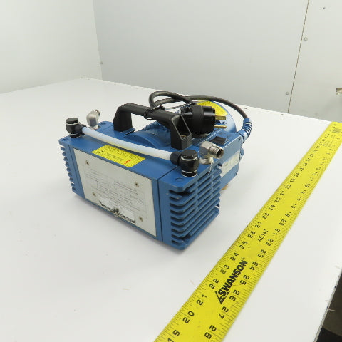 Vaccubrand MZ 2/1.9 Diaphragm Vacuum Pump 115V 1PH 0.18kW Tested