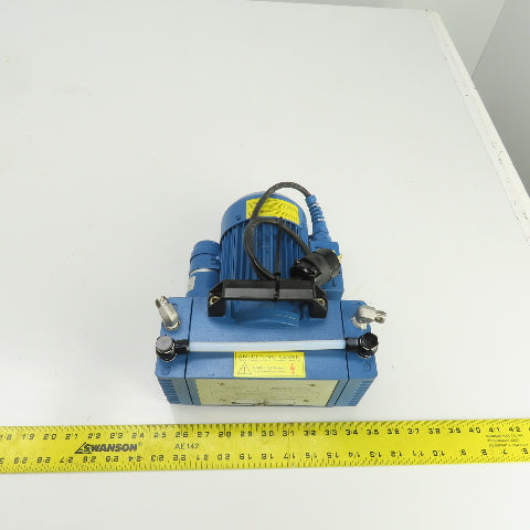 Vaccubrand MZ 2/1.9 Diaphragm Vacuum Pump 115V 1PH 0.18kW Tested
