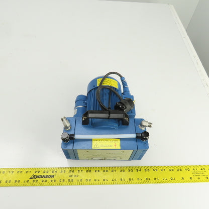 Vaccubrand MZ 2/1.9 Diaphragm Vacuum Pump 115V 1PH 0.18kW Tested
