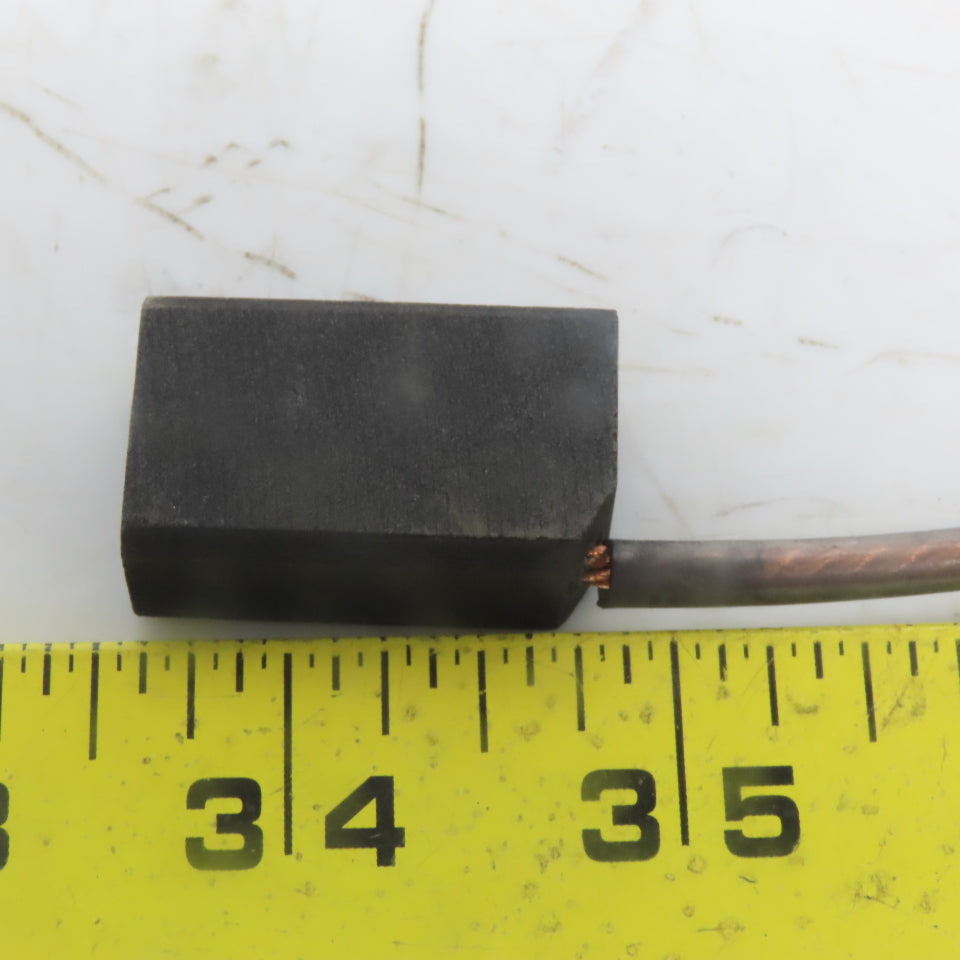 H43 Carbon Brush 0.781" Wide x 1.25" Tall x 0.492 Thick Lot of 4