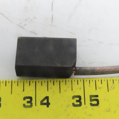 H43 Carbon Brush 0.781" Wide x 1.25" Tall x 0.492 Thick Lot of 4