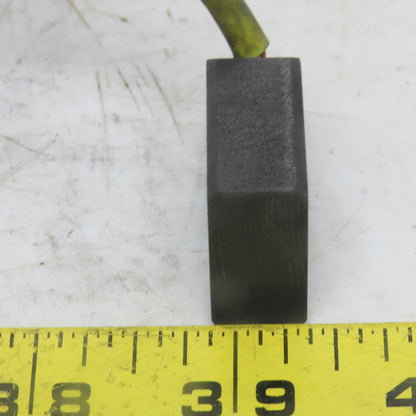 RE59W Carbon Brush 1" Wide x 1.25" Tall x 0.492 Thick Lot of 2