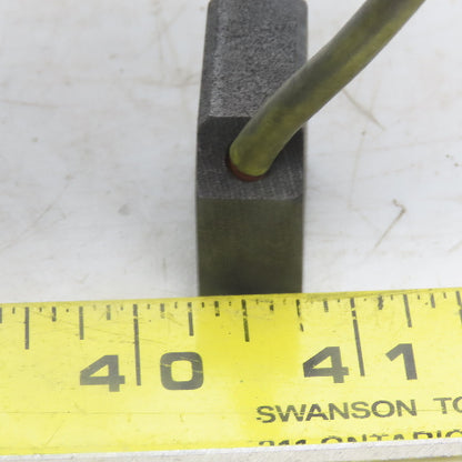 RE59W Carbon Brush 1" Wide x 1.25" Tall x 0.492 Thick Lot of 2