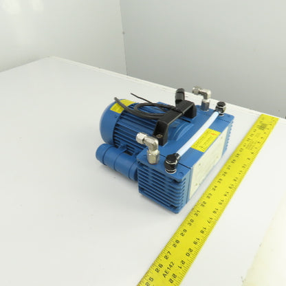 Vaccubrand MZ 2/1.9 Diaphragm Vacuum Pump 115V 1PH 0.18kW Tested