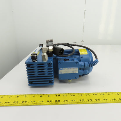 Vaccubrand MZ 2/1.9 Diaphragm Vacuum Pump 115V 1PH 0.18kW Tested