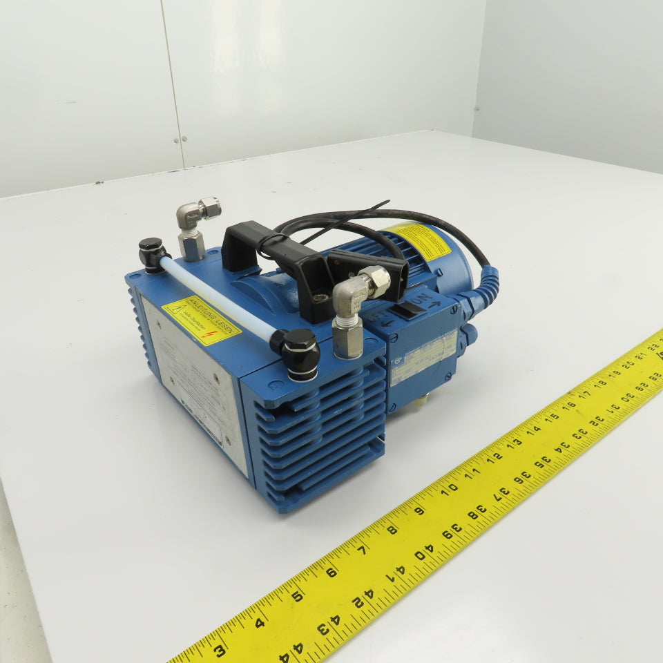 Vaccubrand MZ 2/1.9 Diaphragm Vacuum Pump 115V 1PH 0.18kW Tested