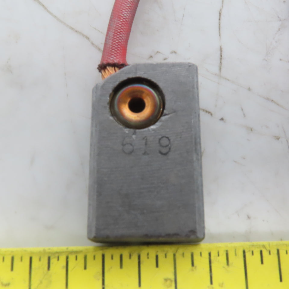 619 Carbon Brush 12mm x 20mm x 32mm Lot of 2