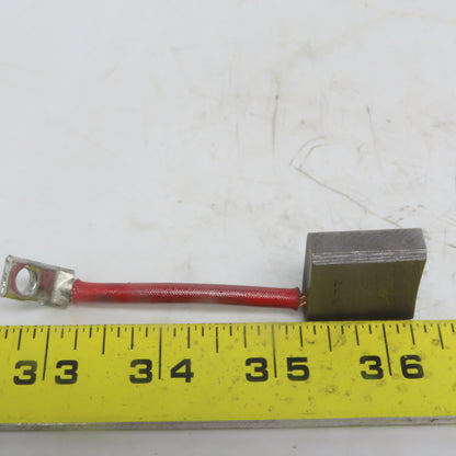 673 Carbon Brush 1" x 1" x 3/8" Lot of 5