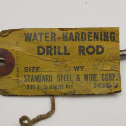 Standard Steel & Wire Corp 3/16" x 36" Water Hardening Drill Rod