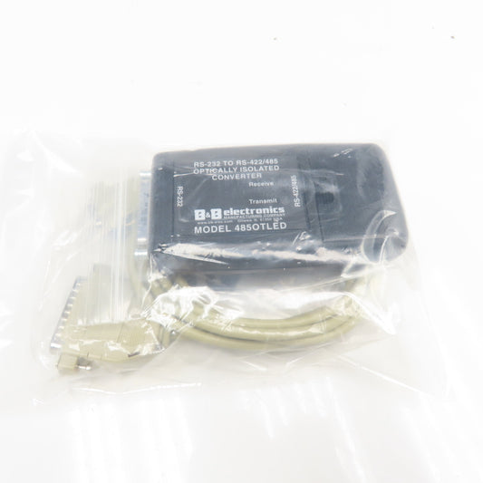 B&B Electronics 485OTLED Optically Isolated Converter RS32-RS-422/485 W/ Cable