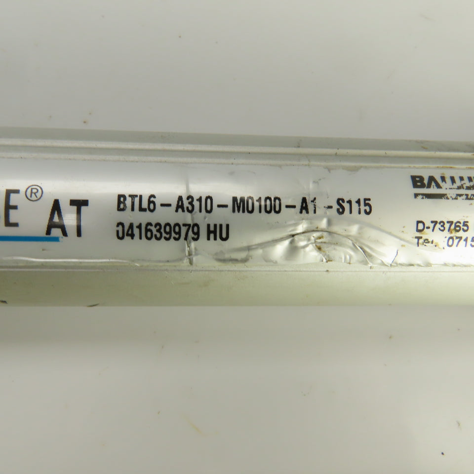 Balluff BTL6-A310-M0100-A1-S115 Micropulse AT Magnetostrictive Position Sensors