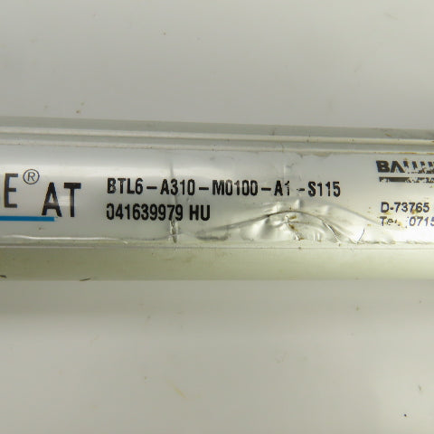 Balluff BTL6-A310-M0100-A1-S115 Micropulse AT Magnetostrictive Position Sensors