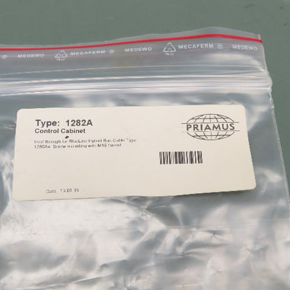 Priamus Type 1282A Feed Thru Connector Blueline Hybrid Bus Cable Type 1280X M16
